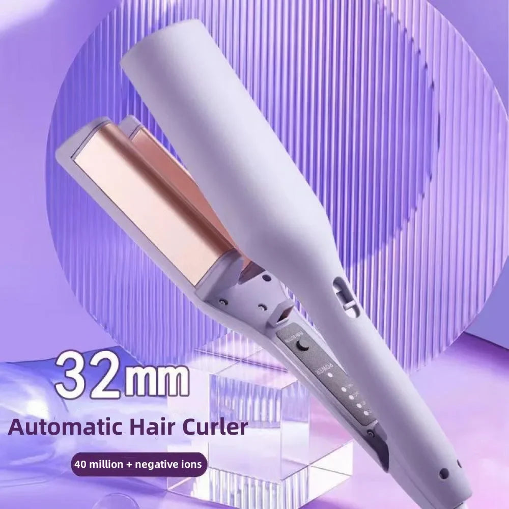 WaveMaster 32mm Hair Curling Iron - Adjustable Heat Styler