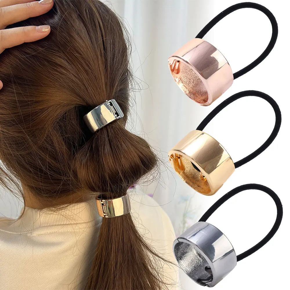 TimelessElegance: Vintage Metal HairRings for Women