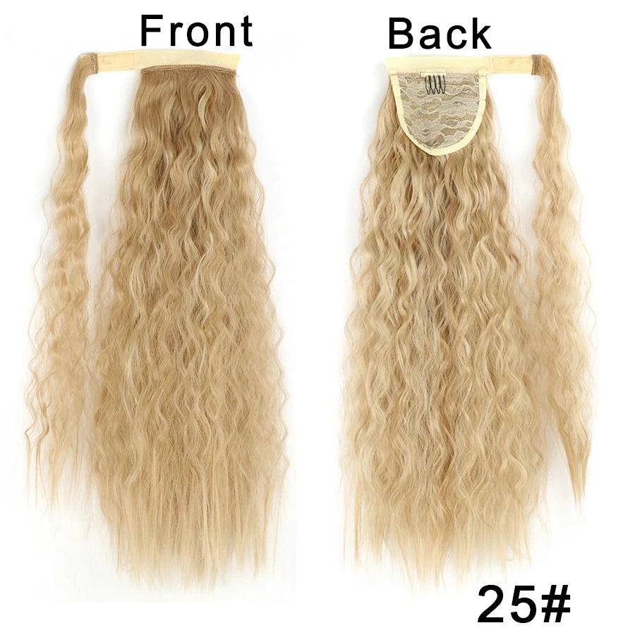 Synthetic Long Straight Ponytail Wrap Around Clip In Hair Extensions Natural Hairpiece Fiber Black Blonde Fake Hair Pony Tail,Hairxza Hair Accessories. Hair accessories in USA. Bride accessories in USA. Bridal hair accessories in USA. Kids hair accessories in USA. Girls hair accessories. Hair products. Beautiful hair accessories.