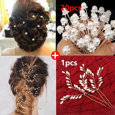 Pearl Elegance: Timeless Wedding Hair Stick. Hairxza Hair Accessories. Hair accessories in USA. Bride accessories in USA. Bridal hair accessories in USA. Kids hair accessories in USA. Girls hair accessories. Hair products. Beautiful hair accessories.