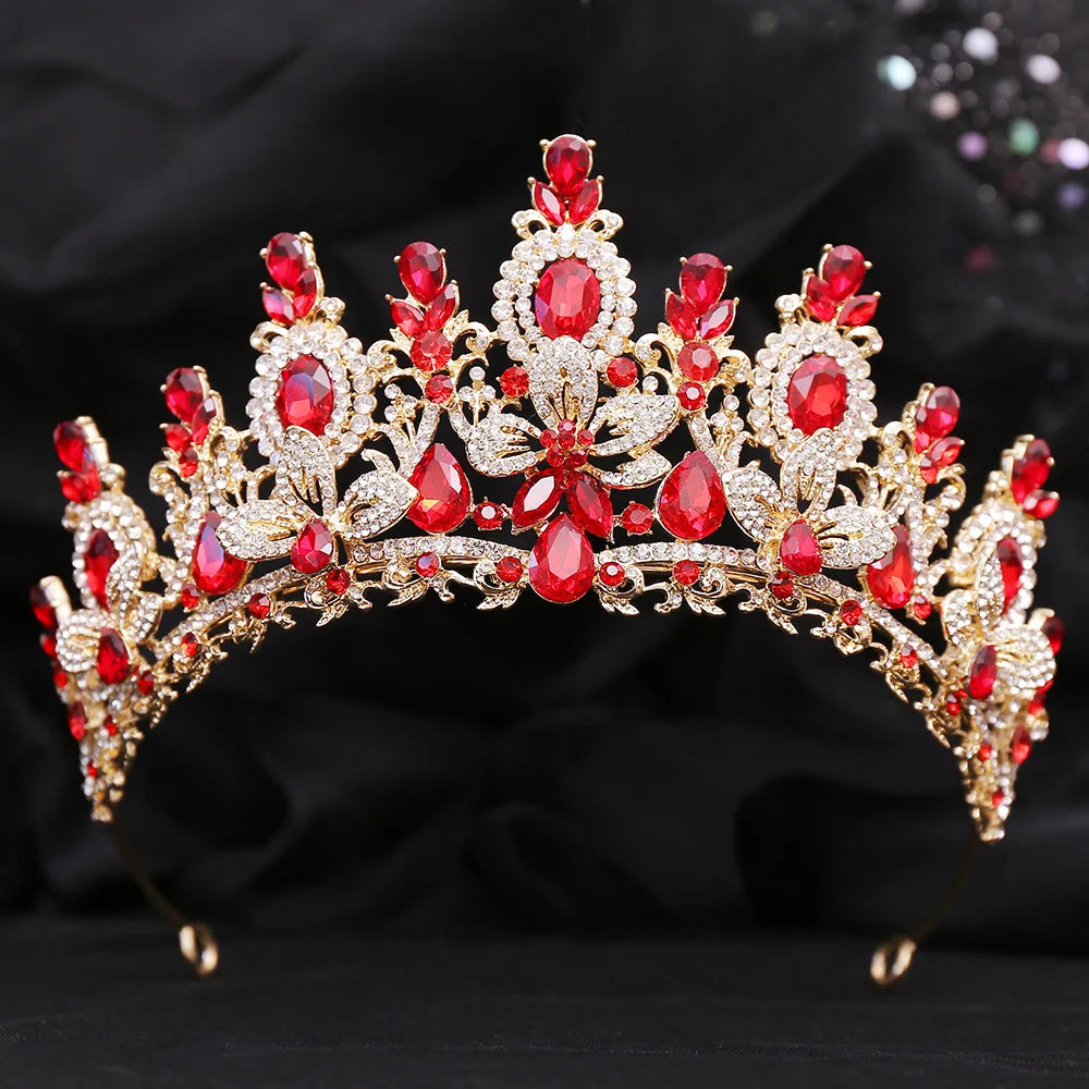 Enchanted Harmony Crystal Blossom Tiara – A Luxe Bridal Crown. Hair accessories in USA. Bride accessories in USA. Bridal hair accessories in USA. Kids hair accessories in USA. Girls hair accessories. Hair products. Beautiful hair accessories.