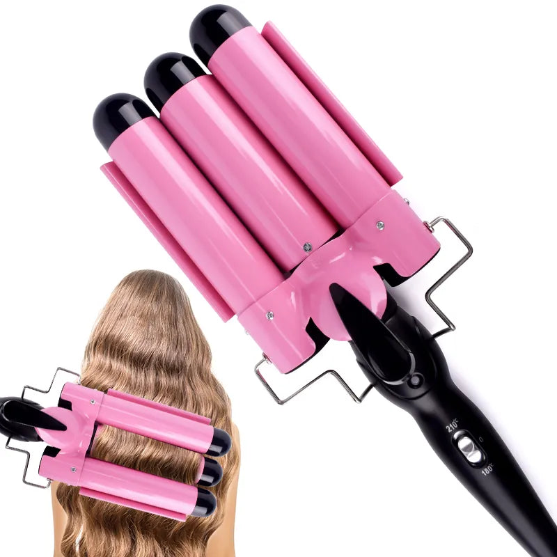 Ceramic Triple Barrel Hair Wave Styler