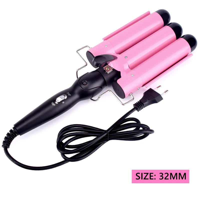 Ceramic Triple Barrel Hair Wave Styler