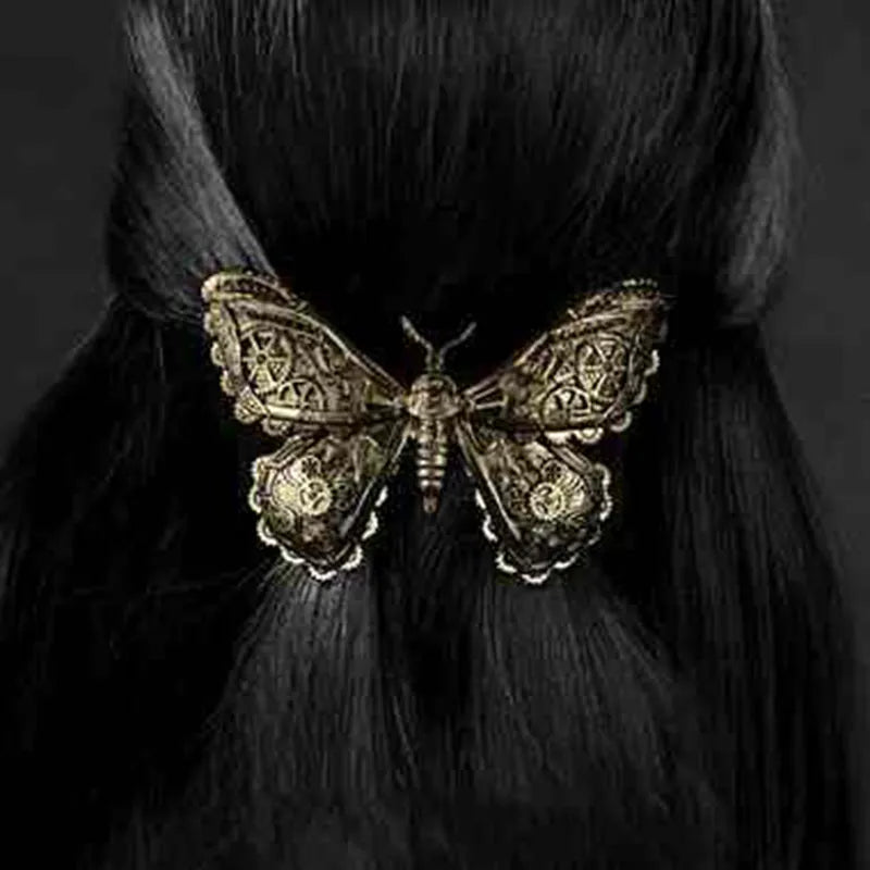 Viking Noir Oversized Crow Hair Elegance Hairxza Hair Accessories. Hair accessories in USA. Bride accessories in USA. Bridal hair accessories in USA. Kids hair accessories in USA. Girls hair accessories. Hair products. Beautiful hair accessories.