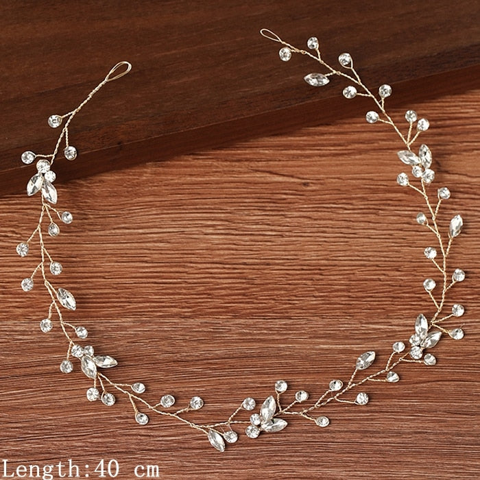 Elegant Pearl and Rhinestone Headbands for Weddings. Hair accessories in USA. Bride accessories in USA. Bridal hair accessories in USA. Kids hair accessories in USA. Girls hair accessories. Hair products. Beautiful hair accessories.