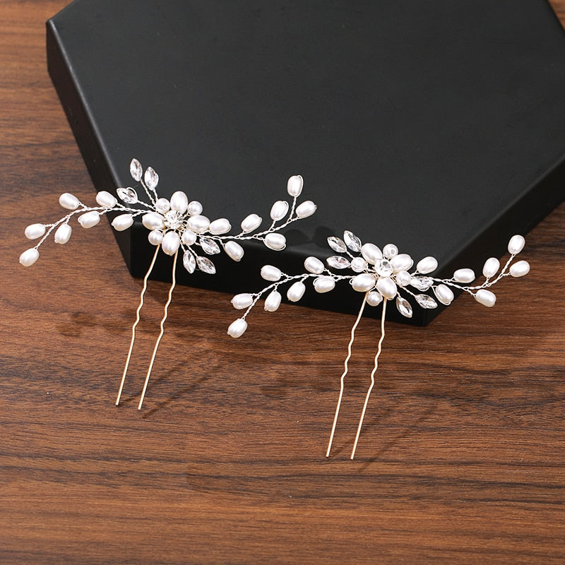 Bridal Bloom Hair Pins. Hair accessories in USA. Bride accessories in USA. Bridal hair accessories in USA. Kids hair accessories in USA. Girls hair accessories. Hair products. Beautiful hair accessories.