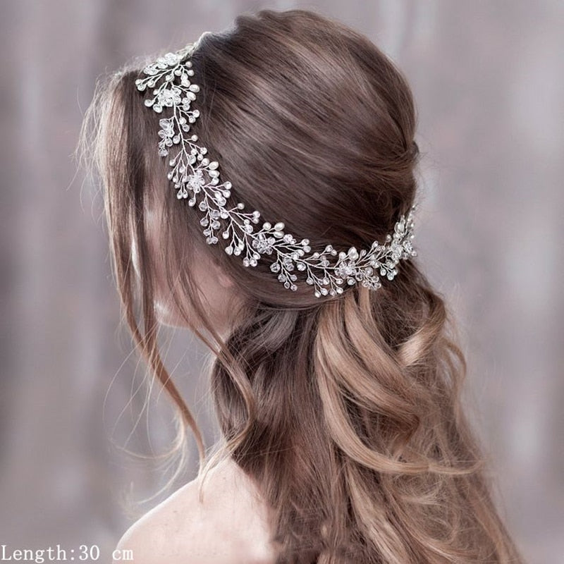 Luxurious Flower Headbands - Bridal Hair Jewelry. Hair accessories for brides.. Hair accessories in USA. Bride accessories in USA. Bridal hair accessories in USA. Kids hair accessories in USA. Girls hair accessories. Hair products. Beautiful hair accessories.