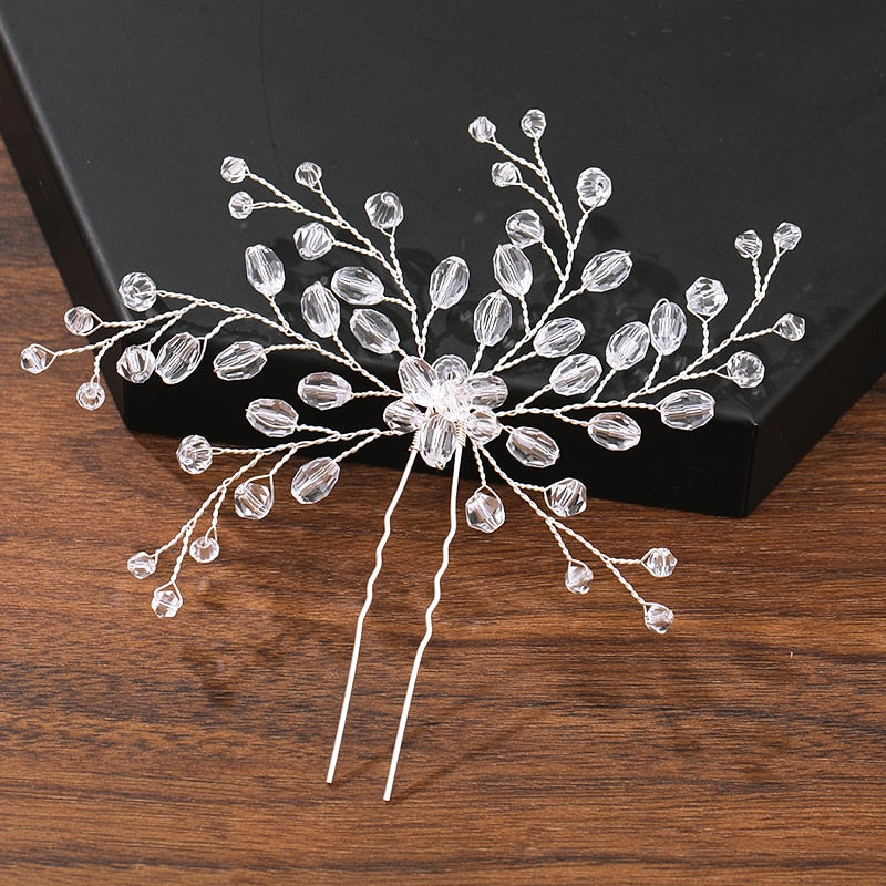 Bridal Bloom Hair Pins. Hair accessories in USA. Bride accessories in USA. Bridal hair accessories in USA. Kids hair accessories in USA. Girls hair accessories. Hair products. Beautiful hair accessories.