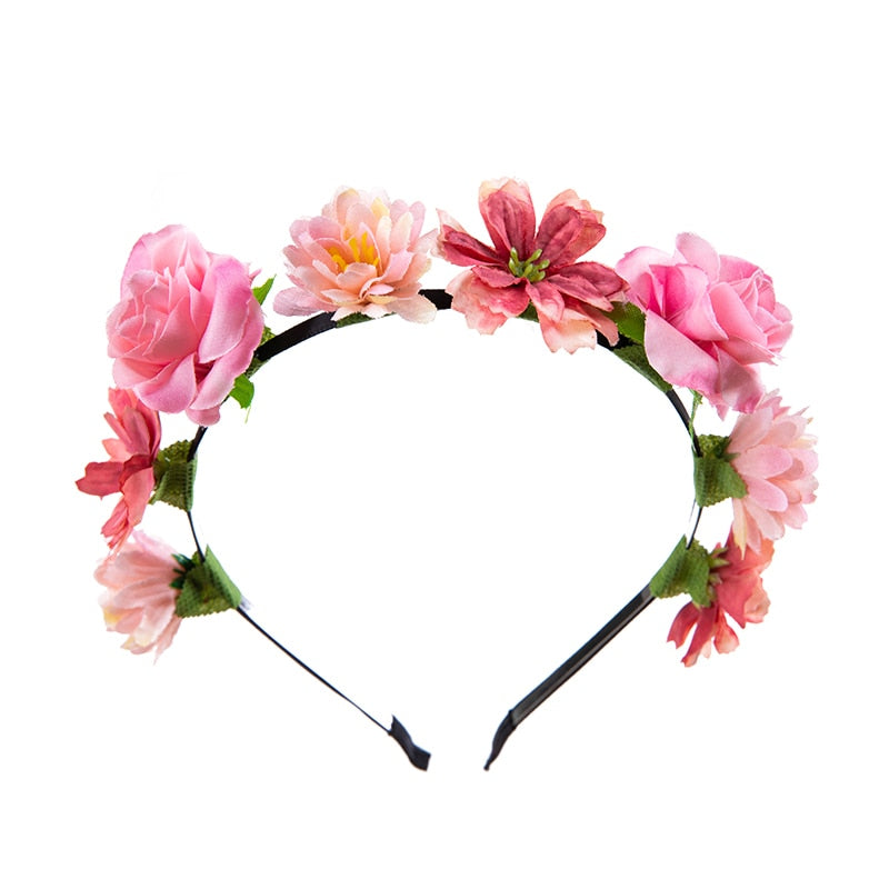 Petite Princess Baby Headband: Floral Crown Hair Accessory for Girls. Hairxza Hair Accessories. Hair accessories in USA. Bride accessories in USA. Bridal hair accessories in USA. Kids hair accessories in USA. Girls hair accessories. Hair products. Beautiful hair accessories.