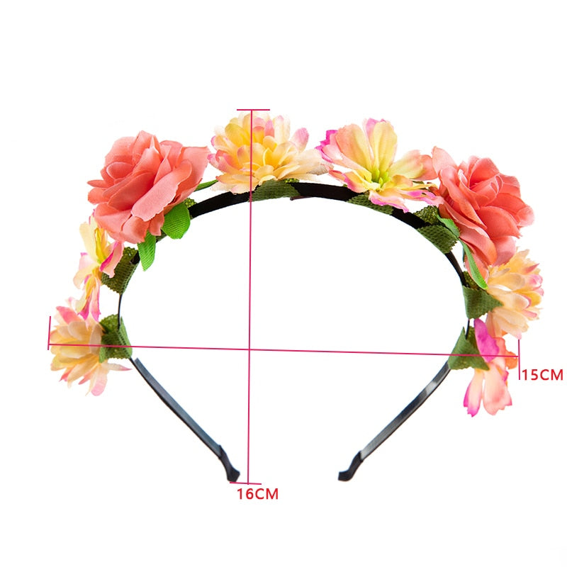 Petite Princess Baby Headband: Floral Crown Hair Accessory for Girls. Hairxza Hair Accessories. Hair accessories in USA. Bride accessories in USA. Bridal hair accessories in USA. Kids hair accessories in USA. Girls hair accessories. Hair products. Beautiful hair accessories.