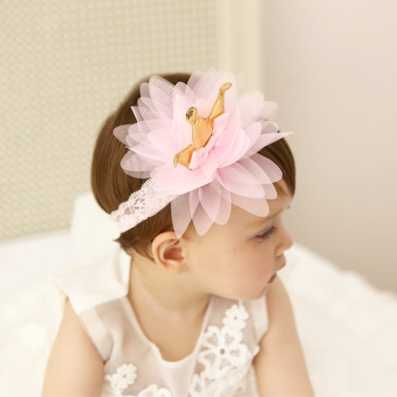 Floral Crown Baby and Toddler Headband Set.Hair accessories for brides. Hair accessories in USA. Bride accessories in USA. Bridal hair accessories in USA. Kids hair accessories in USA. Girls hair accessories. Hair products. Beautiful hair accessories.