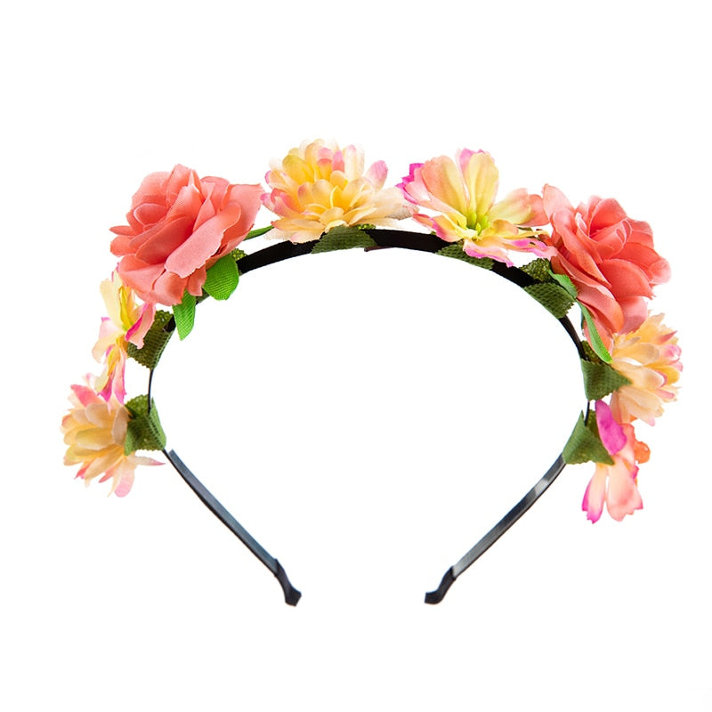 Petite Princess Baby Headband: Floral Crown Hair Accessory for Girls. Hairxza Hair Accessories. Hair accessories in USA. Bride accessories in USA. Bridal hair accessories in USA. Kids hair accessories in USA. Girls hair accessories. Hair products. Beautiful hair accessories.