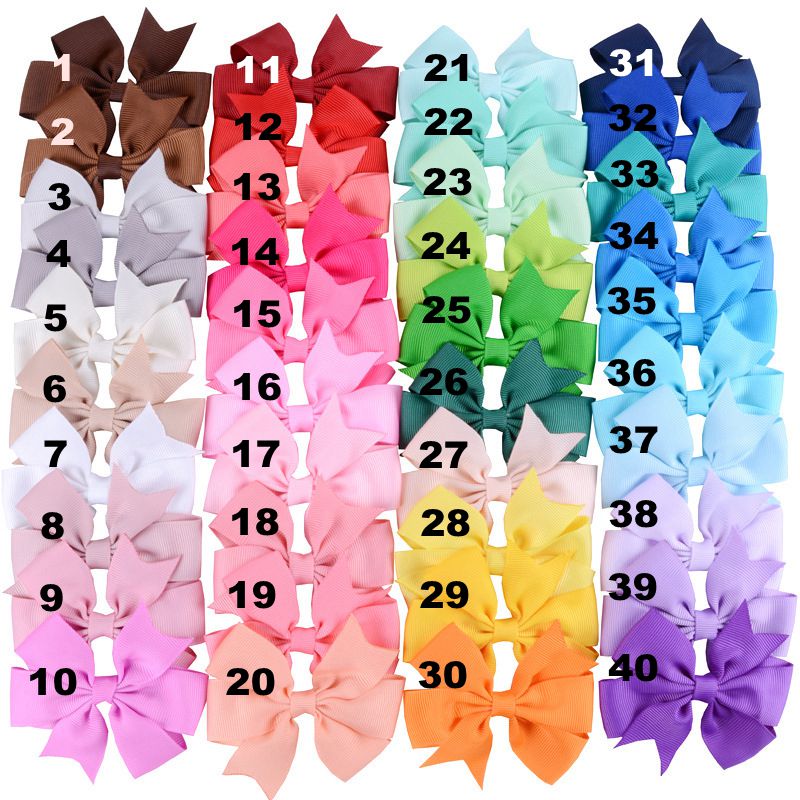 10pcs/lot Grosgrain Ribbon Hair Bows with Clips. Hairxza Hair Accessories.Hair accessories in USA. Bride accessories in USA. Bridal hair accessories in USA. Kids hair accessories in USA. Girls hair accessories. Hair products. Beautiful hair accessories.