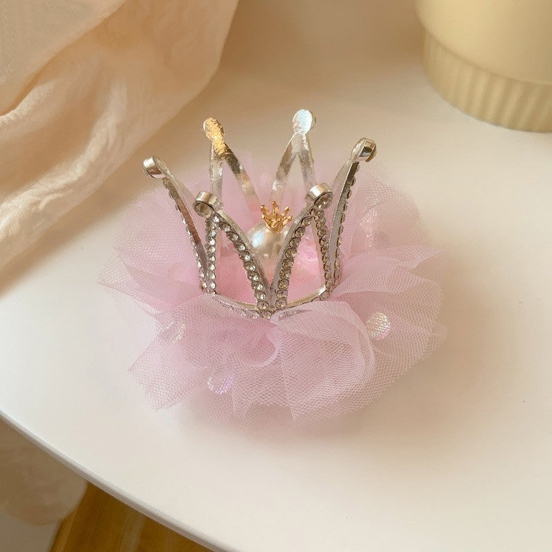 Little Princess Mesh Crown Hairpin. Hairxza Hair Accessories.. Hairxza Hair Accessories. Hair accessories in USA. Bride accessories in USA. Bridal hair accessories in USA. Kids hair accessories in USA. Girls hair accessories. Hair products. Beautiful hair accessories.