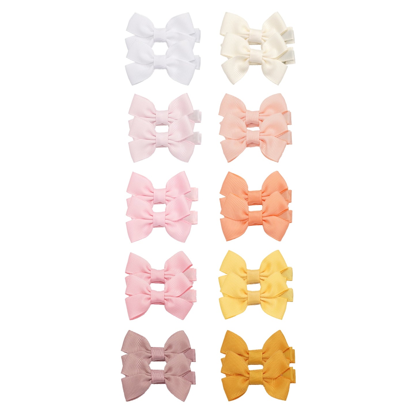 10/20/30pcs Baby Girl Hair Bows with Clips. Hair accessories in USA. Bride accessories in USA. Bridal hair accessories in USA. Kids hair accessories in USA. Girls hair accessories. Hair products. Beautiful hair accessories.