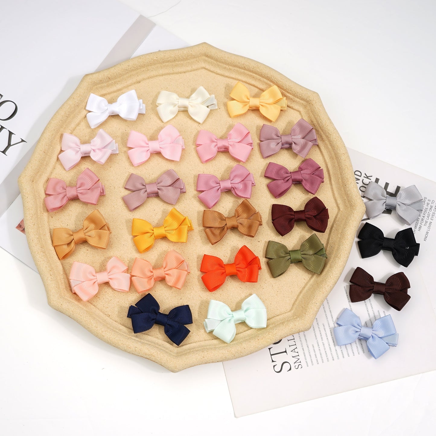 10/20/30pcs Baby Girl Hair Bows with Clips. Hair accessories in USA. Bride accessories in USA. Bridal hair accessories in USA. Kids hair accessories in USA. Girls hair accessories. Hair products. Beautiful hair accessories.