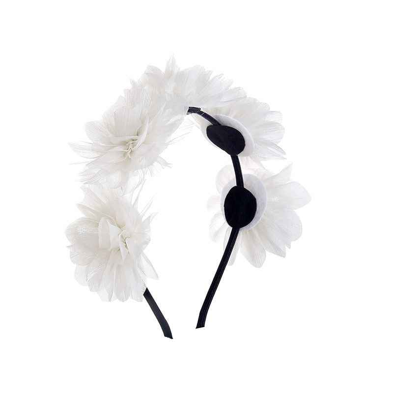 Petite Princess Baby Headband: Floral Crown Hair Accessory for Girls. Hairxza Hair Accessories. Hair accessories in USA. Bride accessories in USA. Bridal hair accessories in USA. Kids hair accessories in USA. Girls hair accessories. Hair products. Beautiful hair accessories.