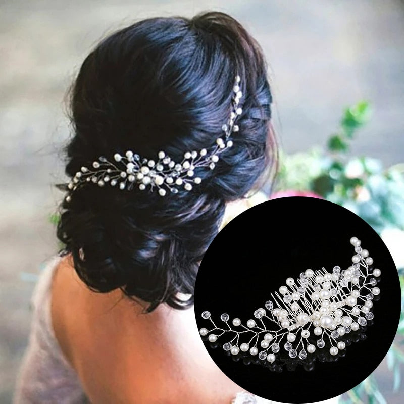 Pearly Whites Hairpins Bridal. Hairxza Hair Accessories. Hair accessories in USA. Bride accessories in USA. Bridal hair accessories in USA. Kids hair accessories in USA. Girls hair accessories. Hair products. Beautiful hair accessories.