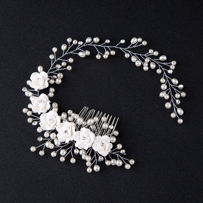 Pearly Whites Hairpins Bridal. Hairxza Hair Accessories. Hair accessories in USA. Bride accessories in USA. Bridal hair accessories in USA. Kids hair accessories in USA. Girls hair accessories. Hair products. Beautiful hair accessories.