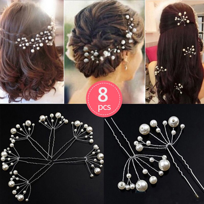 Pearly Whites Hairpins Bridal. Hairxza Hair Accessories. Hair accessories in USA. Bride accessories in USA. Bridal hair accessories in USA. Kids hair accessories in USA. Girls hair accessories. Hair products. Beautiful hair accessories.