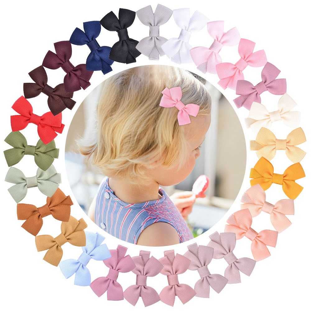 10/20/30pcs Baby Girl Hair Bows with Clips. Hair accessories in USA. Bride accessories in USA. Bridal hair accessories in USA. Kids hair accessories in USA. Girls hair accessories. Hair products. Beautiful hair accessories.